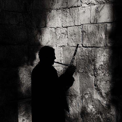 This piece captures the essence of forgotten voices echoing through the corridors of time, enveloped in mystery and an otherworldly charm. The sound wafts like whispers on the wind, intertwining the past with ethereal present moments through the timeless beauty of a solitary flute. The music sways between soft whispers and sudden, breathy silences creating an enigmatic auditory landscape.