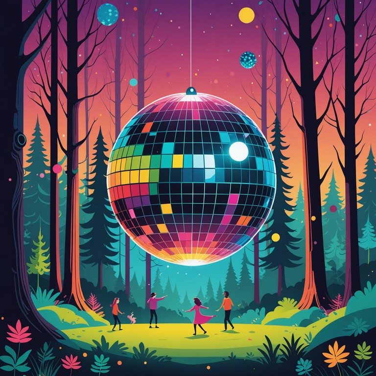 This track combines pulsating disco beats with nuances of playful magic and vibrant colors, creating a whimsical musical journey reminiscent of a fantasy disco party held in an enchanted realm. The inclusion of shining synth lines adds a dreamy touch to the energetic disco foundation.