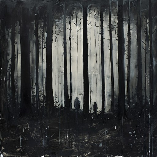 An intense and moody atmosphere with subtle echoes that mimic the feeling of being lost in a dark forest. Nature sounds blend smoothly with ambient melodies, bringing a sense of unease and introspection.