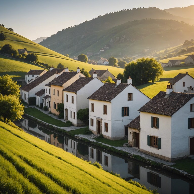 Continuing the journey through music, morning's joyous echoes intensifies the sense of tradition and resilience, transforming everyday moments of a long ago village into a powerful expression of cultural endurance and spirited life.