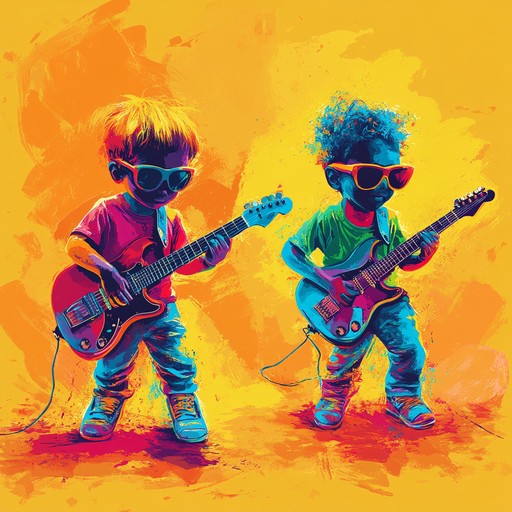 A high energy instrumental track combining funky grooves and edgy sounds to inspire rebellious spirits in children