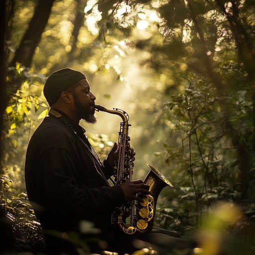 Experience an entrancing blend of spiritual and soulful jazz, designed to elevate the listener's spirit and evoke a deep sense of peace and introspection. The melodies are woven with an ethereal quality, inviting moments of reflection and inner awakening, complemented by soothing improvisations and atmospheric soundscapes.