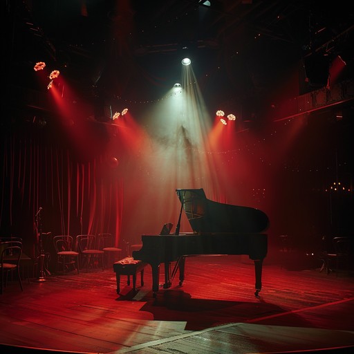 Whisk yourself away to a dimly lit cabaret where the pianist plays a melancholic waltz. The atmosphere is serene yet haunting, filled with the echoes of a bygone era. Subtle tones of mystery weave through the music, making it both comforting and unsettling.