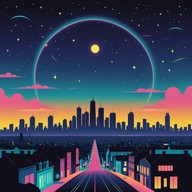 chill beats echo through a sparkling cityscape