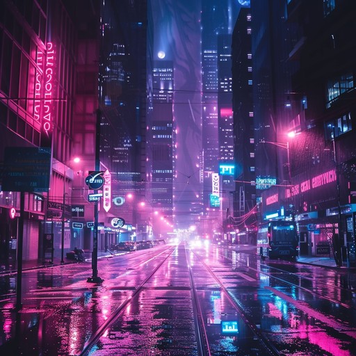 Experience the dark, electrifying pulse of a futuristic metropolis, where neon lights illuminate rain soaked streets and every corner buzzes with synthetic energy. Dive into a cyberpunk soundscape driven by relentless electronic beats and piercing synth melodies.