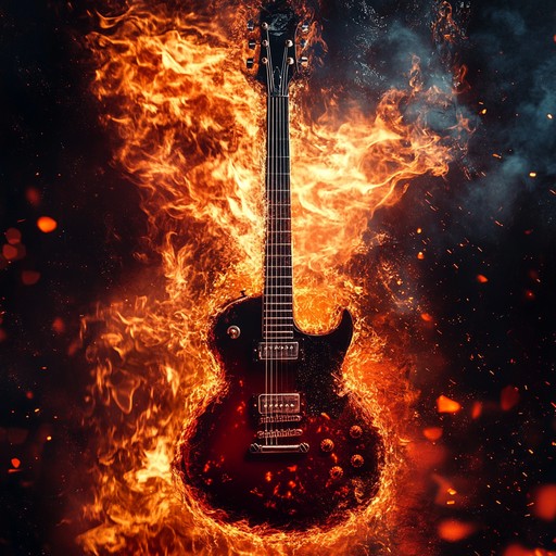 A fierce instrumental track featuring unstoppable guitar riffs and thunderous drums. This hard rock piece transports listeners to an energetic and powerful sonic landscape, where the intensity never lets up. Picture an endless whirlwind of sound, with each riff pushing the boundaries of raw intensity. Unyielding and adrenaline fueled, this track will set hearts racing and heads banging.