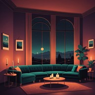 sensual saxophone notes fill the room