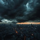 epic orchestral backdrop to urban solitude