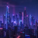 high energy, space themed, futuristic drum and bass journey