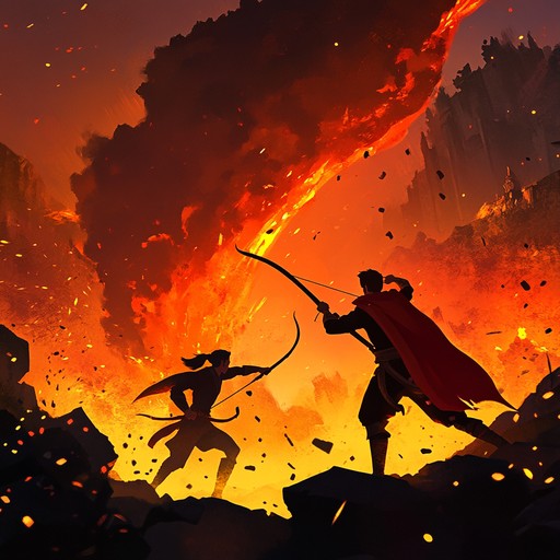 An explosive instrumental piece designed for anime battle scenes. This track fuses fast paced electric guitar riffs, pounding percussion, and dynamic synths to create an adrenaline pumping, rebellious atmosphere. Perfect for moments of defiance and high stakes confrontations, it will captivate listeners with its energetic and intense soundscapes.