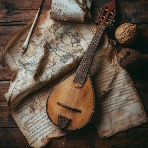 A sweeping instrumental piece featuring the lute, capturing the essence of medieval troubadours and bringing to life the stories of heroes from ancient legends
