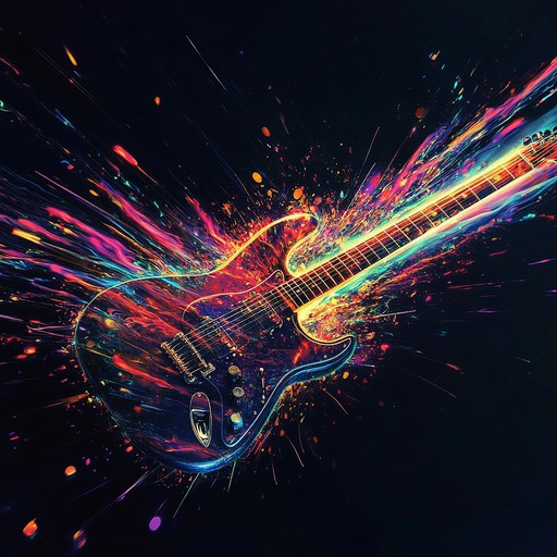 A vibrant instrumental deathcore piece that fuses uplifting melodies with aggressive guitar riffs and thunderous drums, creating a paradoxical blend of joy and intensity.