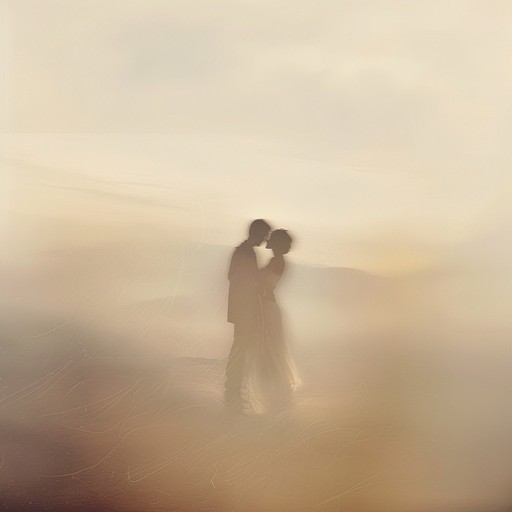 Create a future bass track that combines lush, dreamy synths with romantic piano melodies and gentle, pulsating basslines. The serene and evocative composition should capture the essence of an ethereal and blissful love story, gently tugging at the heartstrings while inspiring a sense of awe and warmth.