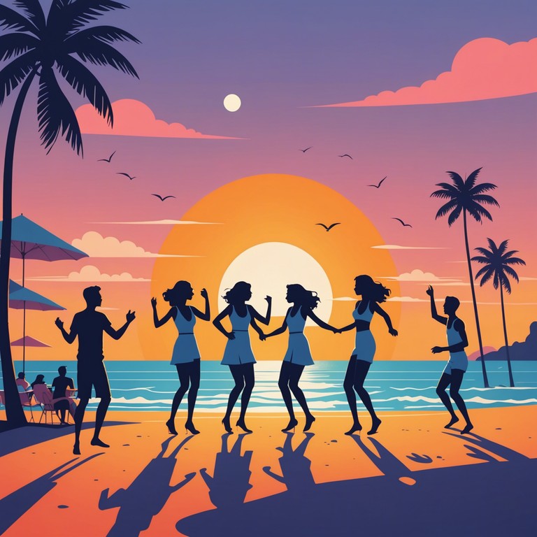 This track embodies the euphoria of summer evenings with pulsating beats and sweeping synths, perfect for a beach party or a late night drive. The uplifting melodies and dynamic rhythms aim to bring listeners to a state of joy and celebration.