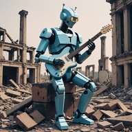 futuristic beats clash with heavy metal riffs