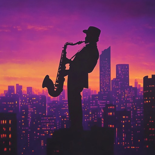 A captivating instrumental piece that blends soulful harmonies with the tranquil ambiance of twilight in the city, combining smooth jazz elements with modern urban beats to create a reflective and uplifting experience