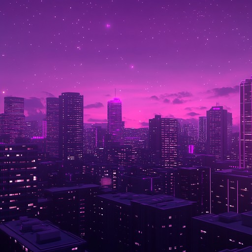 This piece conjures a cityscape bathed in neon lights, with shimmering synths that weave a tapestry of bittersweet memories. The music combines elements of melancholy and hope, creating a dreamlike atmosphere that comforts and disorients simultaneously