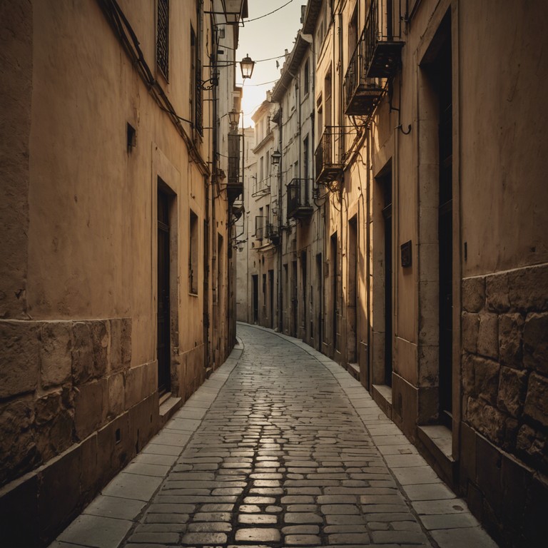 This piece encapsulates a vibrant journey through the bustling life of traditional jewish neighborhoods, using characteristic upbeat rhythms and melodies to paint a lively scene. The energetic klezmer melds beautifully with hints of orchestration, creating dynamic swirls of festive sounds that evoke images of dancing shadows cast by the early evening lights against the old brick walls of a compact european alleyway.