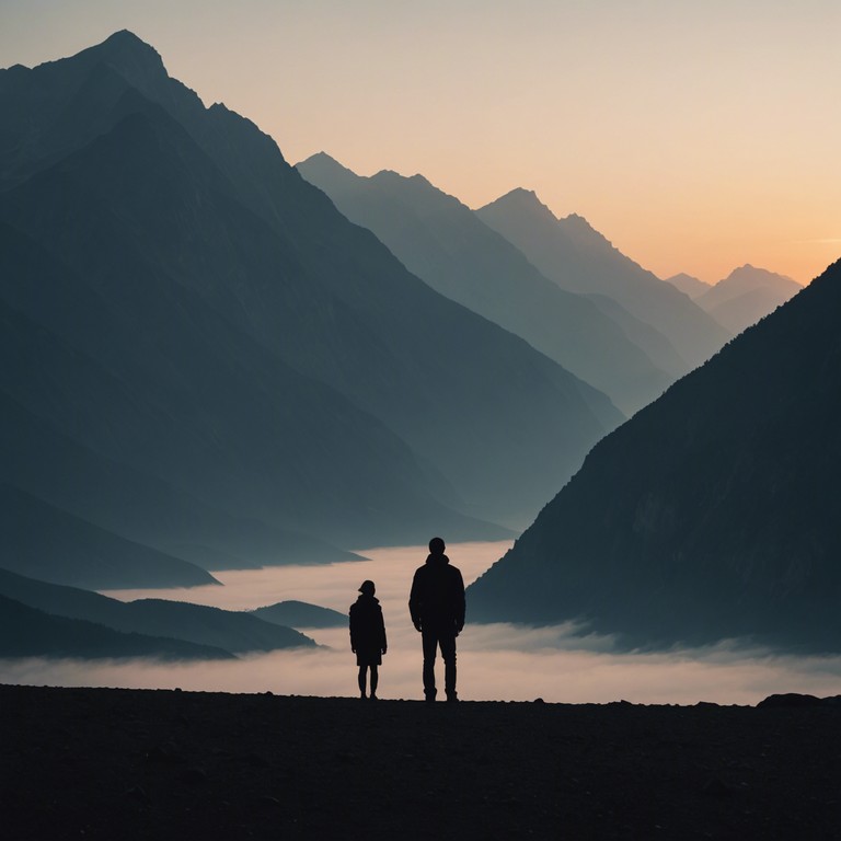 This musical experiment uses the eerie and unique sounds of the thermin to explore depths of inner strength, building from soft, almost silent whispers to powerful, resonant bursts, encapsulating the essence of personal empowerment and resilience.