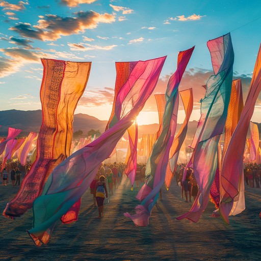 This composition captures the essence of a spirited dance across the warm sands of the middle east. Utilizing traditional instrumentation, the piece reflects both the cultural richness and the dynamic energy of a festive desert celebration. The music ebbs and flows like the dunes, featuring exciting crescendos and joyous melodies that paint a vivid picture of a lively oasis gathering