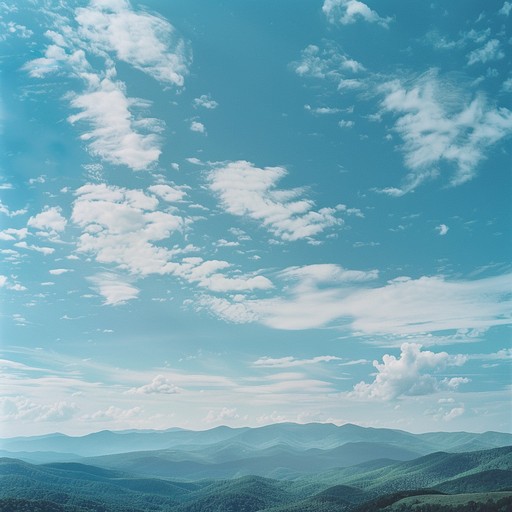 Imagine a warm, sunny day in the appalachian mountains, where the gentle strums of a banjo weave together with birdsong and the rustle of leaves. This music captures the essence of tranquility and the traditional spirit of bluegrass, featuring a melody that is both comforting and lively. Ideal for evoking feelings of peace and nostalgia of rural life.