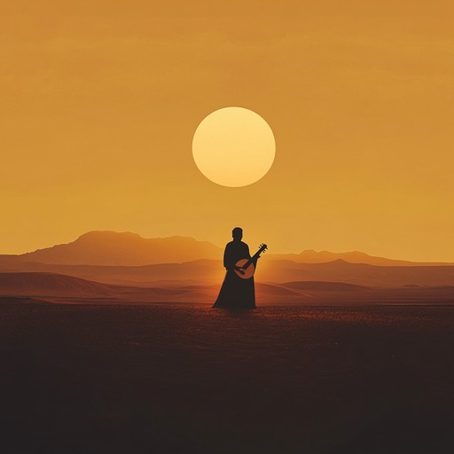 An instrumental piece that captures the essence of the middle eastern deserts, blending traditional melodies with modern harmonies to evoke deep emotions of nostalgia and longing.