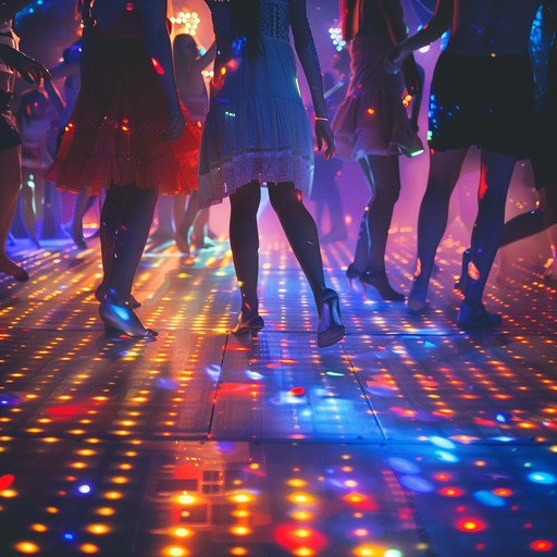 Imagine the electrifying atmosphere of city lights and lively urban nights. This track captures that essence with its high energy and contagious beats, making it an instant hit for dance lovers and retro enthusiasts alike