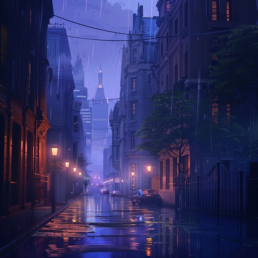 Immerse yourself in a serene night cityscape with this track featuring mellow rhythms and gentle, hypnotic guitar lines. Perfect for introspective moments or unwinding after a long day.