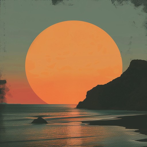 Imagine the sun slowly setting over a calm sea, with gentle waves pulsing in rhythm to a deep, dub-reggae bass line. Subtle guitar skanks and an occasional melodica add to the atmospheric, laid-back vibe, inviting listeners to relax and unwind after a long day.