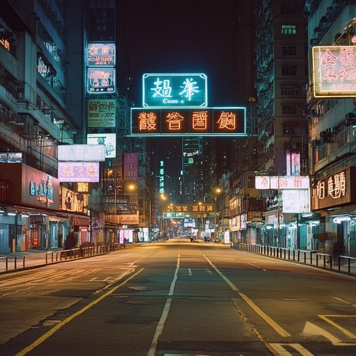 Set against the backdrop of a neon lit city, this track captures the essence of a late night urban exploration, with pulsating synths and a steady beat that convey a sense of mystery and adventure. The evocative layers of sound paint a picture of shadowy figures moving through the glimmering darkness of skyscrapers