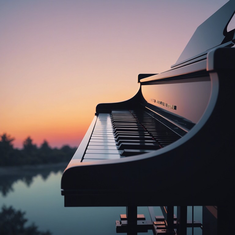 This alternative version embraces a gentle synthesis, layering soft electronic elements beneath the piano to deepen the reflective quality, creating an auditory cushion that allows the listener to sink into their thoughts and feelings.