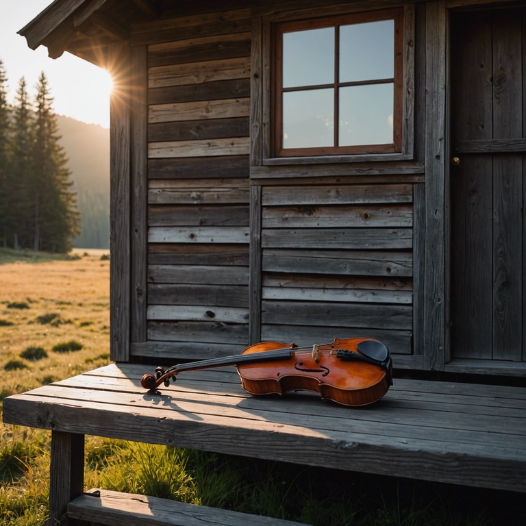 An instrumental track that gently stirs the listener awake with its soft, harmonic violin playing, symbolizing new beginnings and the quiet optimism of morning light.