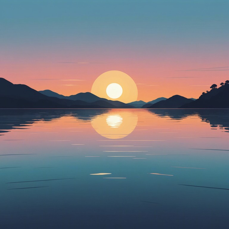 This piece captures the serene beauty of a sunset over water, utilizing subtle synthesizer layers and gentle beats to evoke a sense of peace and stillness. The track is perfect for relaxation and meditation, providing a backdrop that encourages a calm and tranquil mindset.