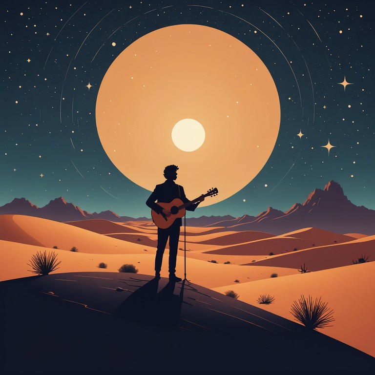 This piece captures the essence of a tranquil evening in the desert, where the clear night sky and the gentle breeze carry the soulful tune of an oud. As the stars twinkle, the music delves into the heritage and mysticism of the middle eastern landscapes, offering listeners a serene auditory journey through time and culture.