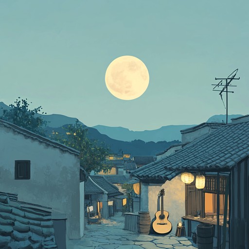 A soothing instrumental piece combining acoustic guitar with indigenous instruments from around the world, creating an elegant and tranquil ambiance. The melody evokes serene landscapes and moonlit nights, offering a peaceful and reflective experience.