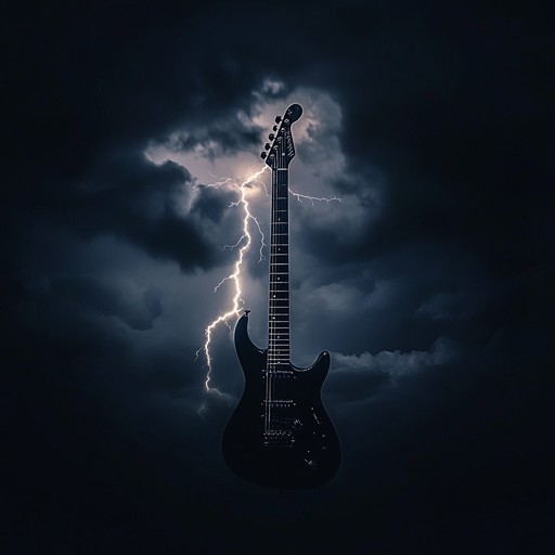 An intense and energetic nu metal instrumental featuring aggressive guitar riffs, pounding drums, and dynamic bass lines, creating a powerful soundscape that evokes raw emotions.