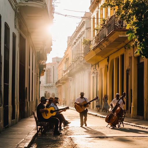 This piece features spirited mambo rhythms showcasing the vibrant life of cuban streets, instilling a sense of joy and positivity.