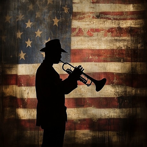 A nostalgic instrumental evoking the pride and sorrow of a country's history, blending orchestral strings with a lone, mournful trumpet. The piece swells and recedes, mirroring both celebrations and losses, aiming to remind listeners of a shared heritage and the complex emotions that define patriotism.