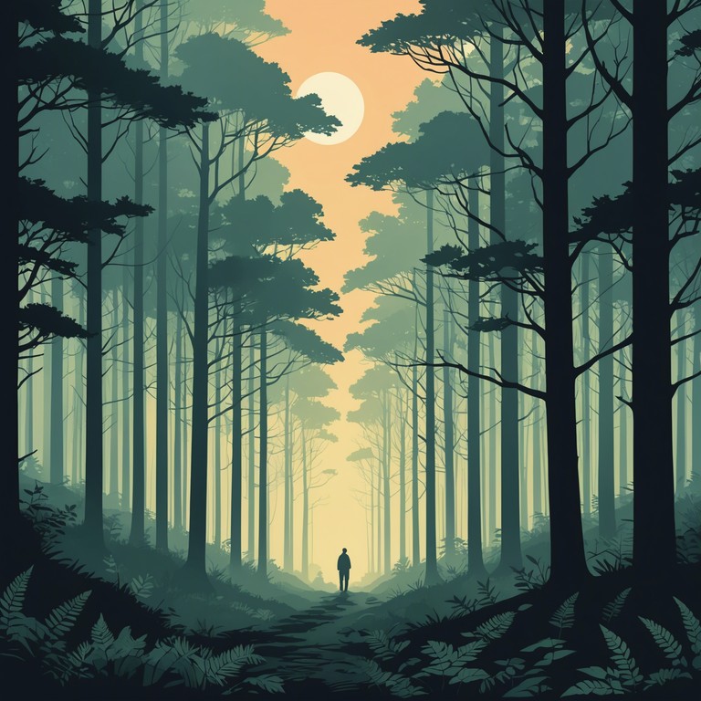 This piece is designed to evoke the deep, serene quietude of an untouched forest at dawn. Gentle instrumental sounds mimic the soft rustle of leaves and distant bird calls, creating an envelope of peace and calm. Ideal for relaxation and meditation, the track weaves through subtle crescendos and diminuendos like wind through the trees, inviting the listener to a state of repose and contemplation.