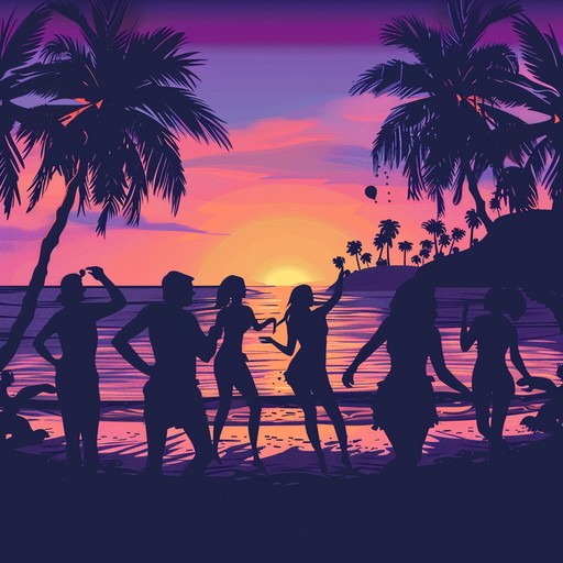 This lively track evokes the essence of joyful summer beach parties with its infectious mambo rhythms, lively brass, and festive percussion. Listener's spirits will lift as the music captures the vibrant energy and carefree joy of tropical island life.