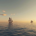 serene orchestral piece embodying navy's historical journeys
