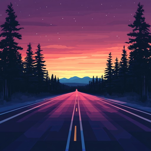 This instrumental track encapsulates a reflective journey through the essence of a melancholic highway at sunset. With soft yet intense electric guitar riffs, it bridges the gap between dynamic power and soothing calm, creating an emotional landscape perfect for introspective moments. This song beautifully captures the sense of solitude and quiet determination on a long road.