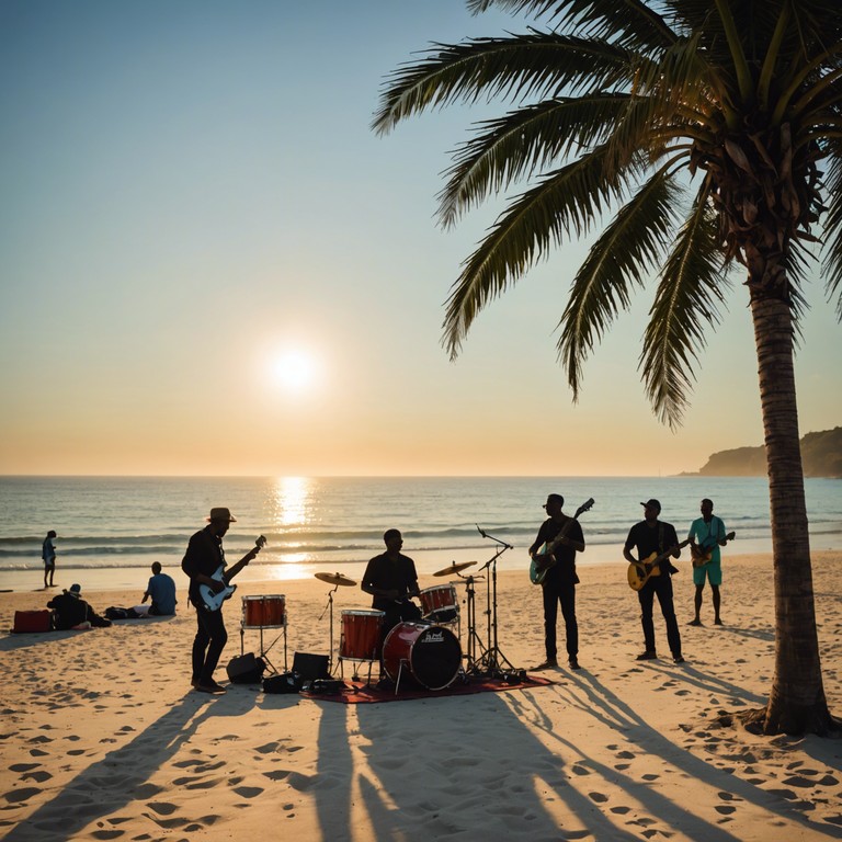 Imagine sitting by the seaside in jamaica, feeling the early sun on your skin as you enjoy the simplest yet happiest moments of life; this track embodies that joyful ease.