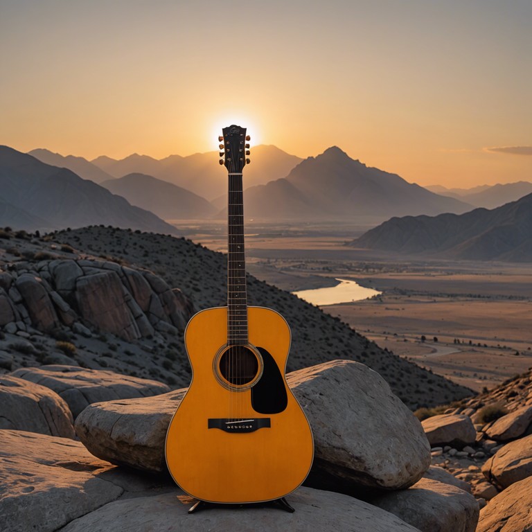 Imagine a setting sun with the backdrop of an endless horizon, where the slow, powerful strums of an electric guitar blend with a relaxed rock rhythm to create a soothing yet energizing vibe. This track provides a perfect balance of gentle rock energy and calmness, making it ideal for unwinding after a long day.