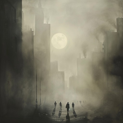 An enchanting phonk composition that blends streetwise rhythms with mystical overtones. Visualize wandering a moonlit cityscape at the witching hour, where every corner reveals a hint of the unknown. A sampled piano drenched in reverb weaves through the thick fog of bass heavy beats. The ambiance is lifted by spectral synths and faint, ghostly vocals, creating a gripping narrative of urban enigma. Ideal for setting a moody, mystical atmosphere.