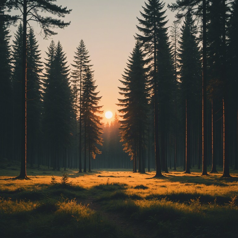 Alternating between soft djembe rhythms and actual recordings of forest ambience, this alternative version explores the deeper, slightly more resonant sounds of the forest, giving listeners the feeling of being beneath the dense canopies of ancient trees.