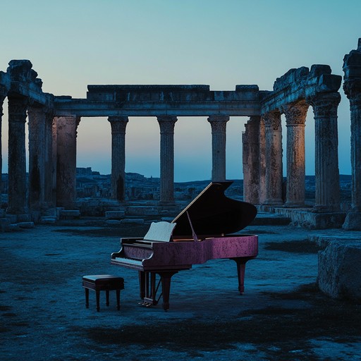 Dive deeper into the echoing notes of a piano that plays like a soft whisper among ancient stone and forgotten lore, inviting listeners to uncover mysteries wrapped in a melody as timeless as the stories it suggests.