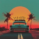 upbeat, raw energy with sunshine vibes, nostalgic and hopeful