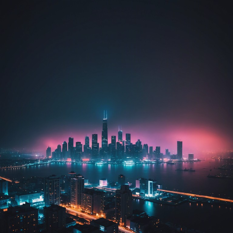 This track captures the essence of a neon lit cityscape with shadows that conceal mysteries untold, utilizing synthesizers to create a multidimensional auditory experience. The sound embodies the tension and atmospheric pressure of a cyberpunk universe, where technological advancements clash with human emotion.