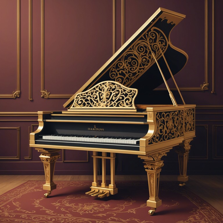 Experience the whispers and secrets of the aristocracy as each note and trill on the harpsichord paints a vivid picture of clandestine gatherings and the silent battles waged in gilded halls.